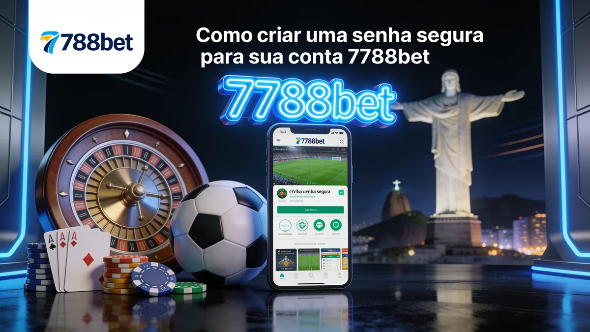 Como criar uma senha segura para sua conta 7788bet para jogadores no Brasil